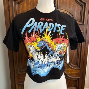 NWT Jordan Craig legacy edition see you in paradise cropped tshirt